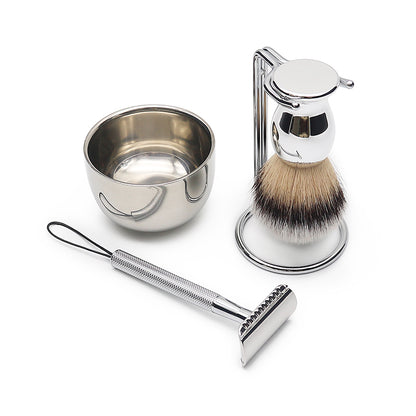 GG Safety Razor | Stainless Steel Handle | with Lanyard