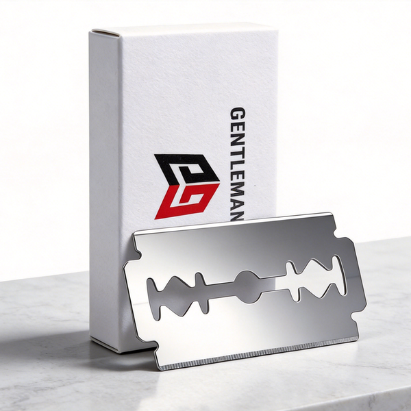 Gentleman’s Precision Blades — Platinum-Coated Stainless Steel Replacement Blades