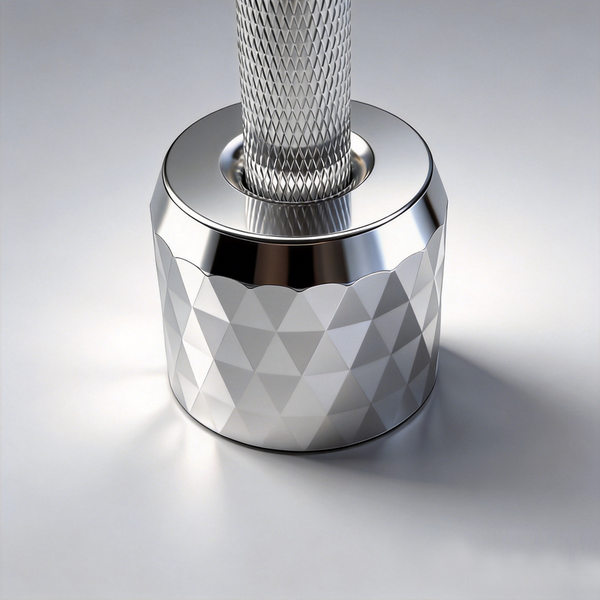 Precision Machined Razor Stand — Heavy-Duty Aluminum Base for Double Edge Safety Razors