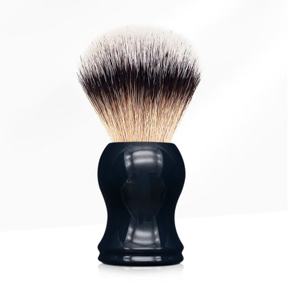 GG Shaving Brush｜Nylon Hair｜Navy Blue Acrylic Handle｜Double Bottom