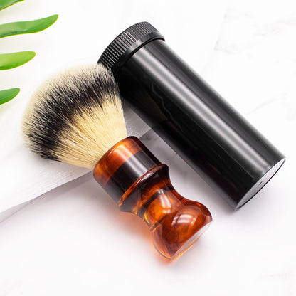 GG Shaving Brush｜Nylon Hair｜Resin Handle｜Marble 的副本