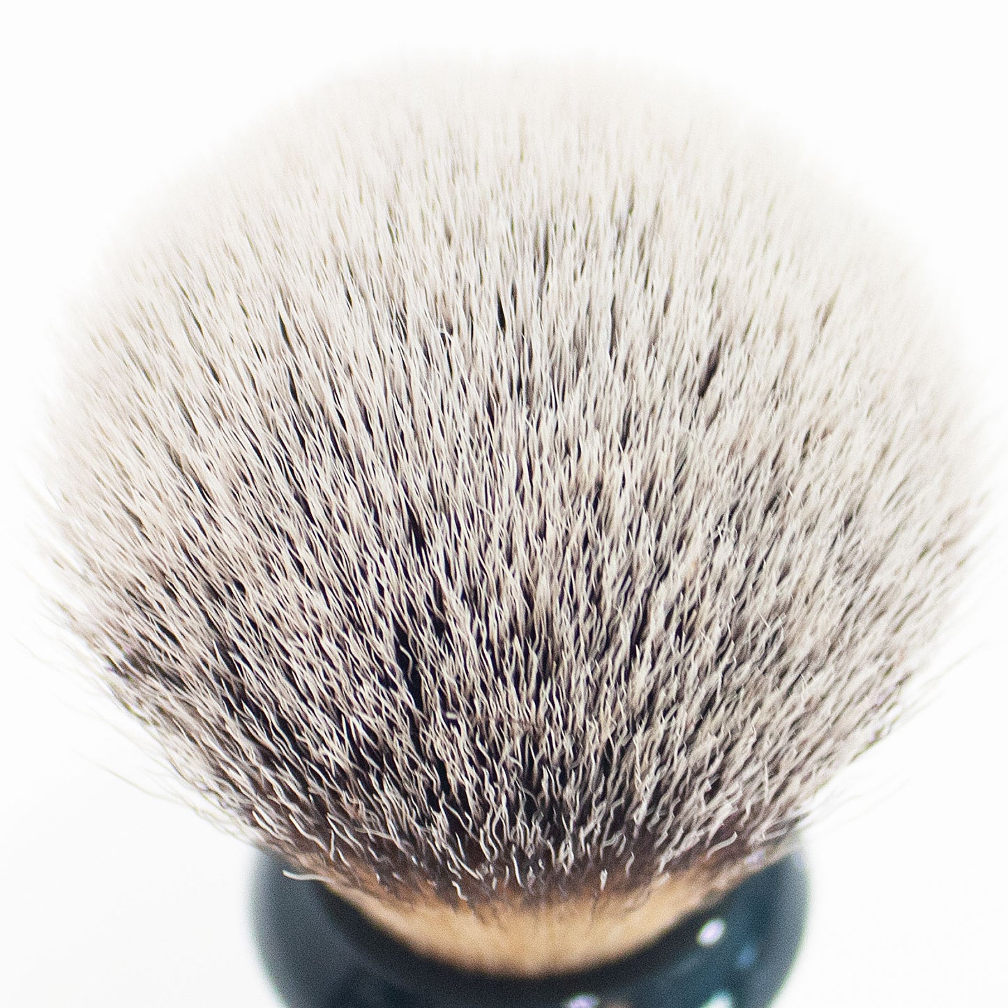 GG Shaving Brush｜Nylon Hair｜Navy Blue Acrylic Handle