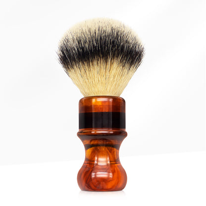 GG Shaving Brush｜Nylon Hair｜Resin Handle｜Marble 的副本