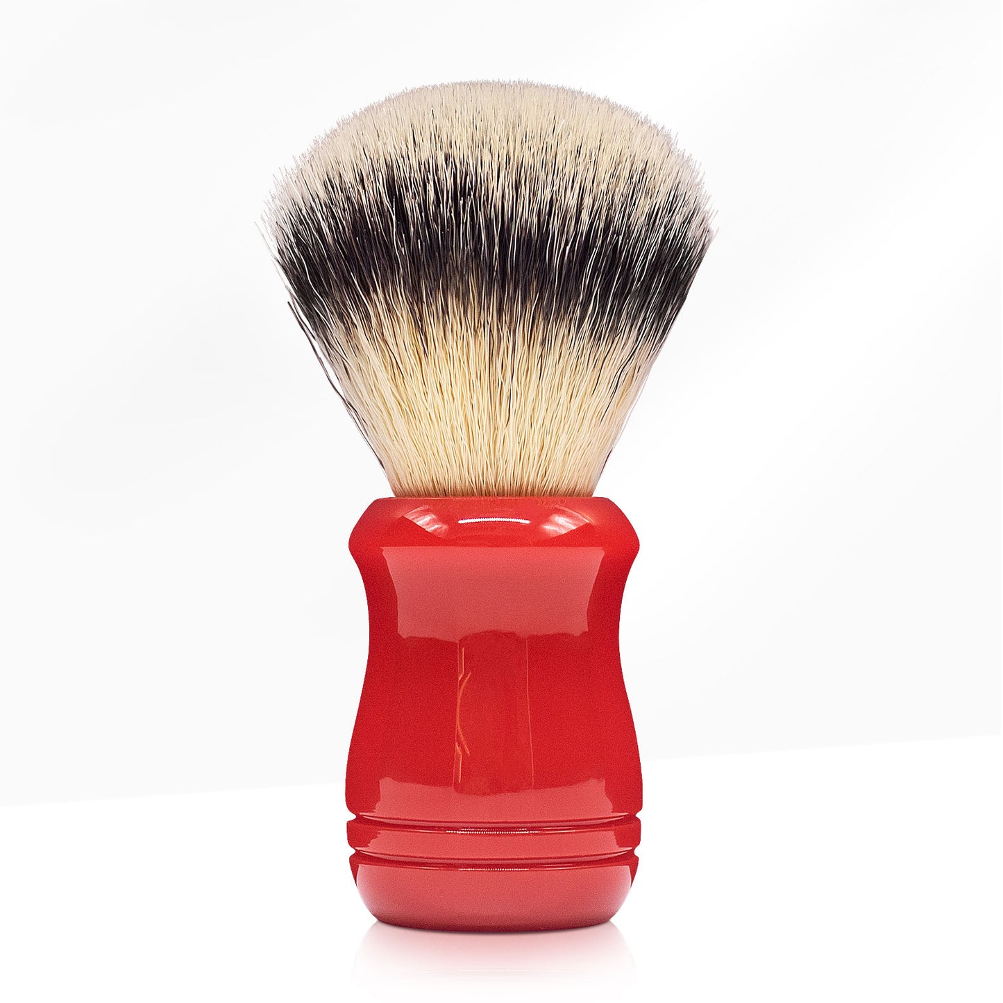 GG Shaving Brush｜Nylon Hair｜Red Acrylic Handle