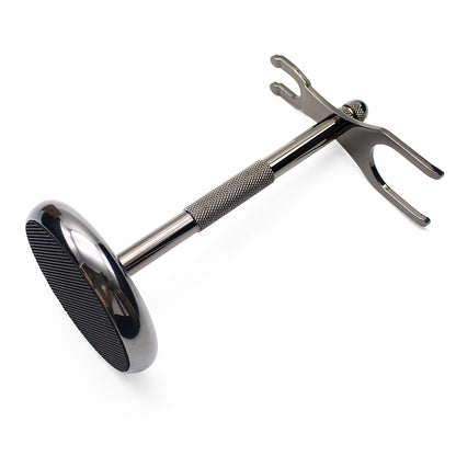 Great Gentleman Stainless Steel Razor And Brush Stand 的副本