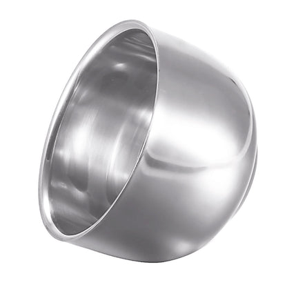 Great Gentleman Multi - 80mm/73mm Stainless steel Metal Shaving bowl
