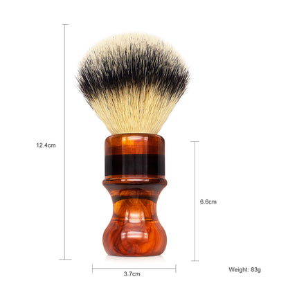 GG Shaving Brush｜Nylon Hair｜Resin Handle｜Marble 的副本