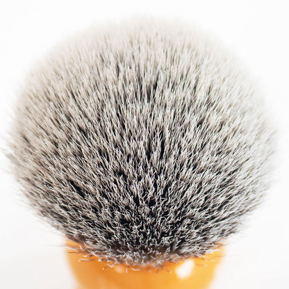 GG Shaving Brush｜Nylon Hair｜Yellow Acrylic Handle