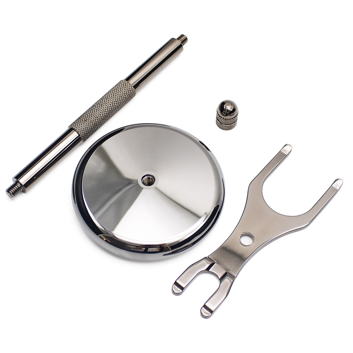 Great Gentleman Stainless Steel Razor And Brush Stand 的副本