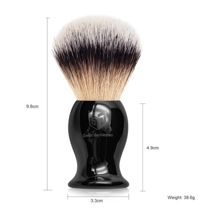 GG Shaving Brush｜Nylon Hair｜Black Acrylic Handle