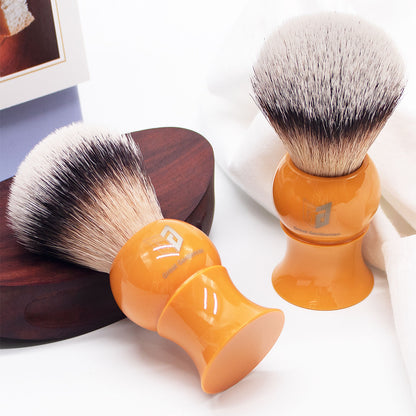 GG Shaving Brush｜Nylon Hair｜Yellow Acrylic Handle