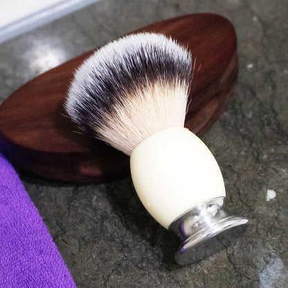 GG Shaving Brush｜Nylon Hair｜Acrylic+Stainless Steel Handle