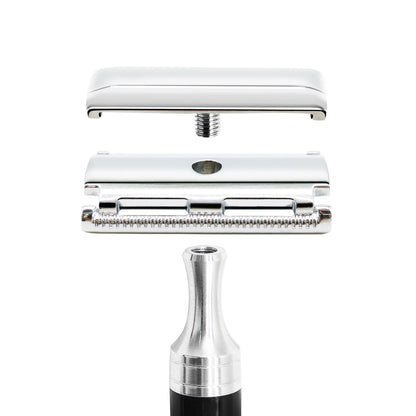 Great Gentleman Double Edge Shaving Safety Razor with Acrylic Handle