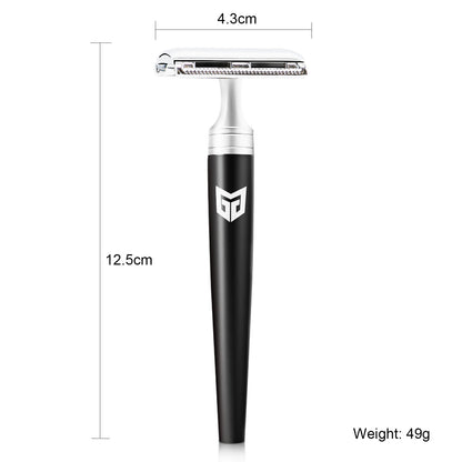 Great Gentleman Double Edge Shaving Safety Razor with Acrylic Handle