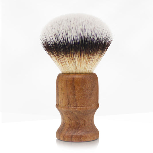 GG Shaving Brush｜Nylon Hair｜Walunt wood Handle