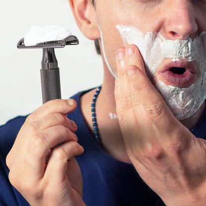 Great Gentleman Double Edge Shaving Safety Razor with Stainless Steel Handle