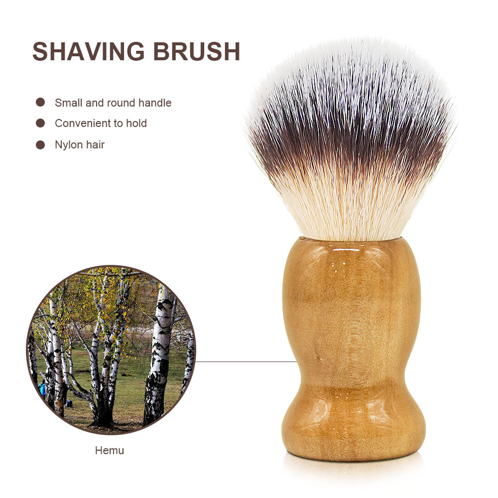 GG Shaving Brush｜Nylon Hair｜Hemu Acrylic Handle
