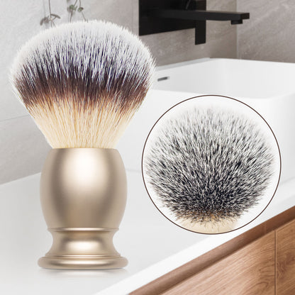 GG Shaving Brush｜Nylon Hair｜Metal Acrylic Handle