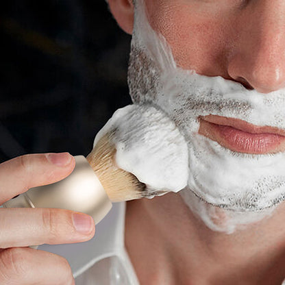 GG Shaving Brush｜Nylon Hair｜Metal Acrylic Handle