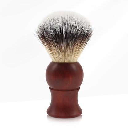 GG Shaving Brush｜Nylon Hair｜Red Rosewood Acrylic Handle