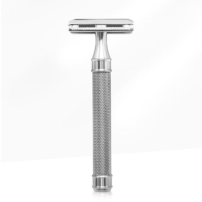 Great Gentleman Double Edge Shaving Safety Razor with Deluxe Stainless Steel Handle