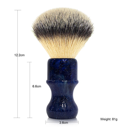 GG Shaving Brush｜Nylon Hair｜Bule Resin Handle
